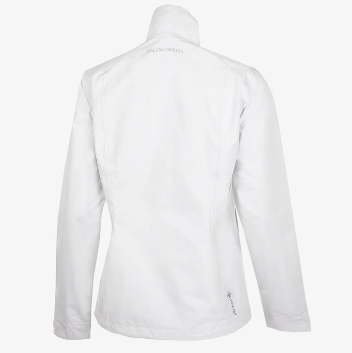 Alice is a Waterproof golf jacket for Women in the color White(9)