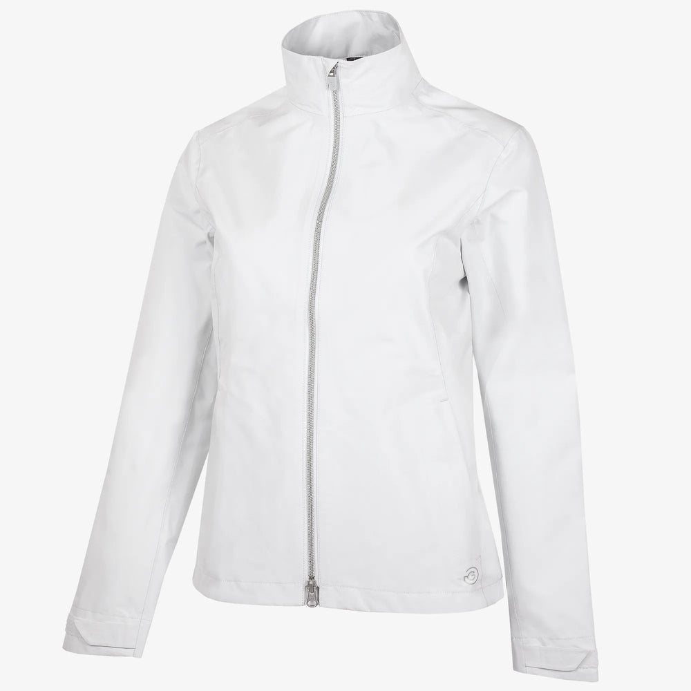Alice is a Waterproof golf jacket for Women in the color White(0)