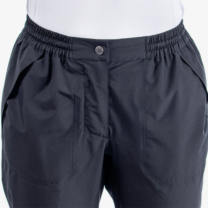 Alina is a Waterproof golf pants for Women in the color Black(3)
