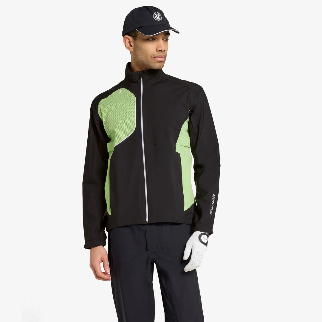 Galvin Green Veste de pluie Ames, marine/blanc Galvin Green Veste de pluie Ames, marine/blanc