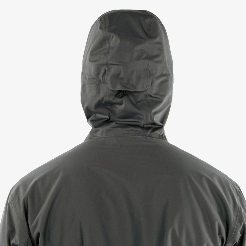 Amos is a Waterproof golf jacket for Men in the color Forged Iron(10)