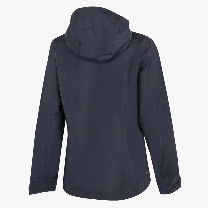 Andrea is a Waterproof Golf Jacket for Women in the color Navy(10)
