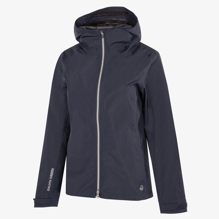 Andrea is a Waterproof Golf Jacket for Women in the color Navy(0)