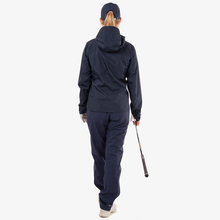 Andrea is a Waterproof Golf Jacket for Women in the color Navy(9)