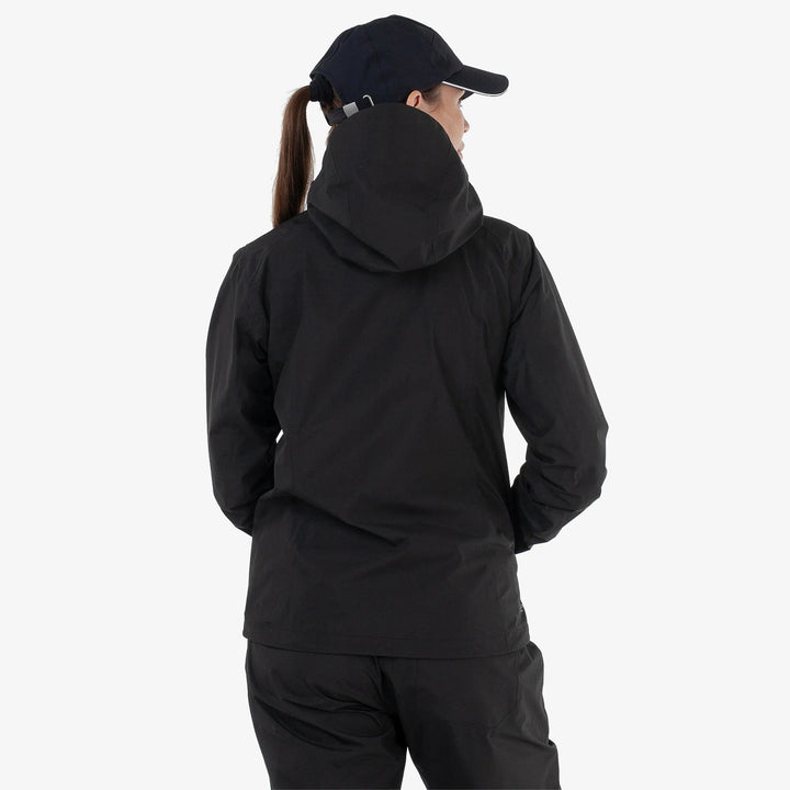 Andrea is a Waterproof Golf Jacket for Women in the color Black(8)