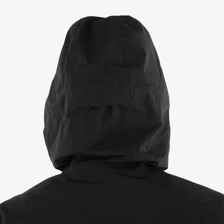 Andrea is a Waterproof Golf Jacket for Women in the color Black(7)