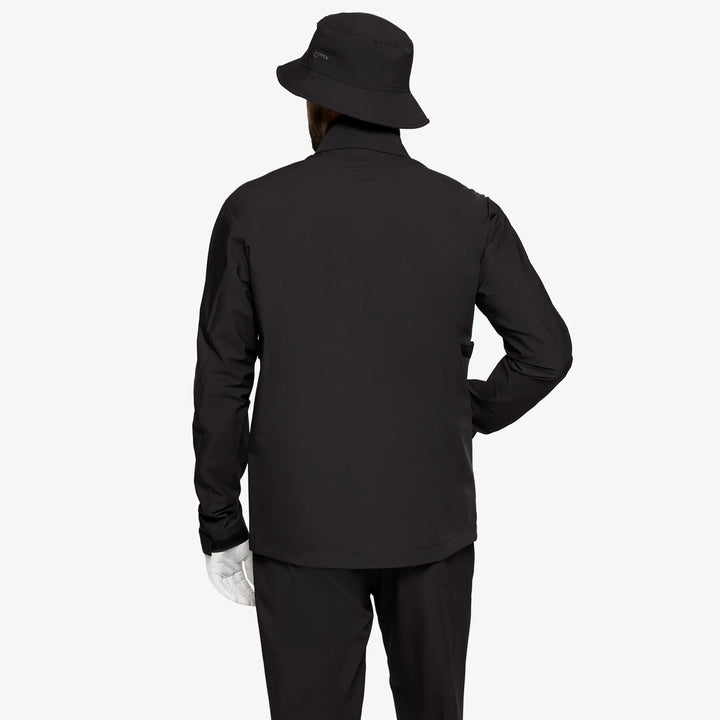 Andrew is a Waterproof Golf Jacket for Men in the color Black(5)
