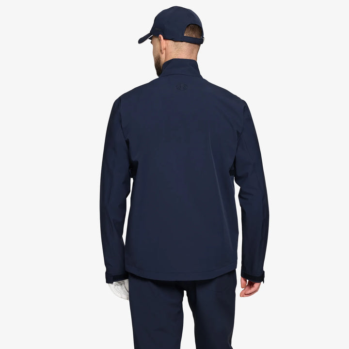 Andrew is a Waterproof Golf Jacket for Men in the color Navy(5)