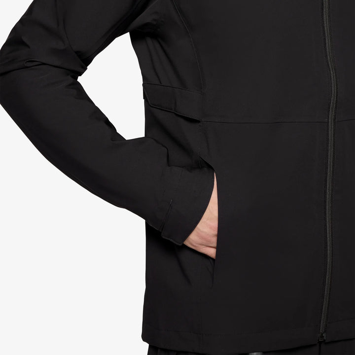 Andrew is a Waterproof Golf Jacket for Men in the color Black(4)