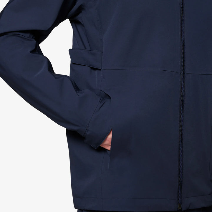 Andrew is a Waterproof Golf Jacket for Men in the color Navy(4)