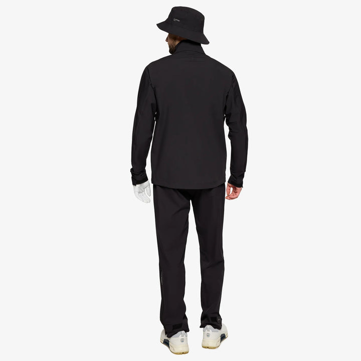 Andrew is a Waterproof Golf Jacket for Men in the color Black(6)