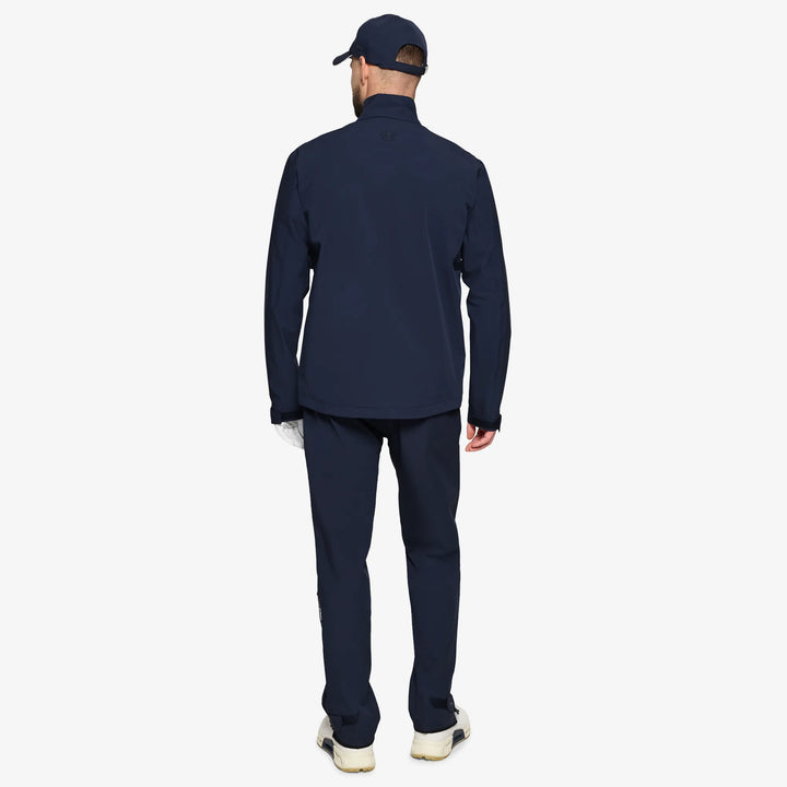 Andrew is a Waterproof Golf Jacket for Men in the color Navy(6)