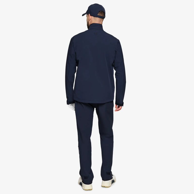 Andrew is a Waterproof Golf Jacket for Men in the color Navy(6)