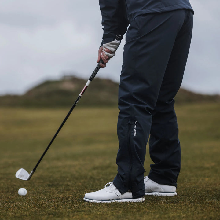 Angie is a Waterproof golf pants for Women in the color Navy(10)