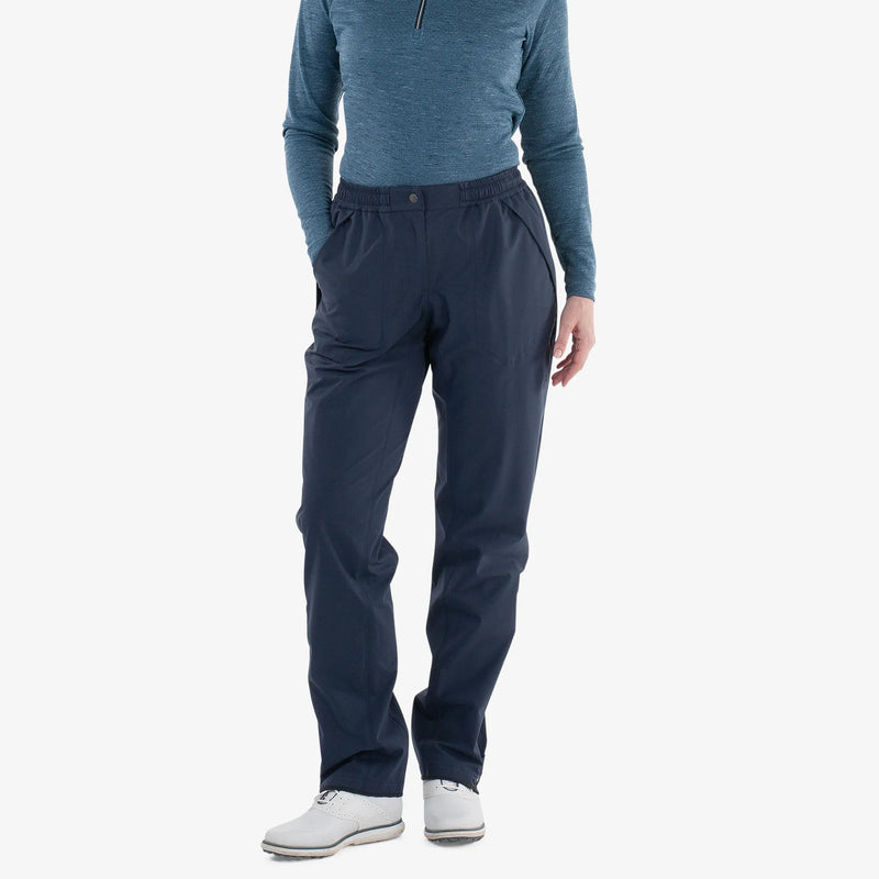 Angie is a Waterproof golf pants for Women in the color Navy(1)