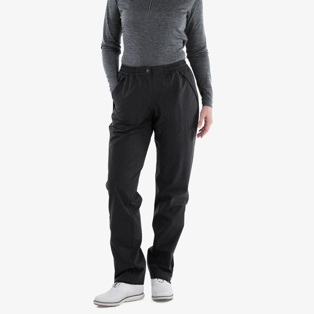 Angie is a Waterproof golf pants for Women in the color Black(1)