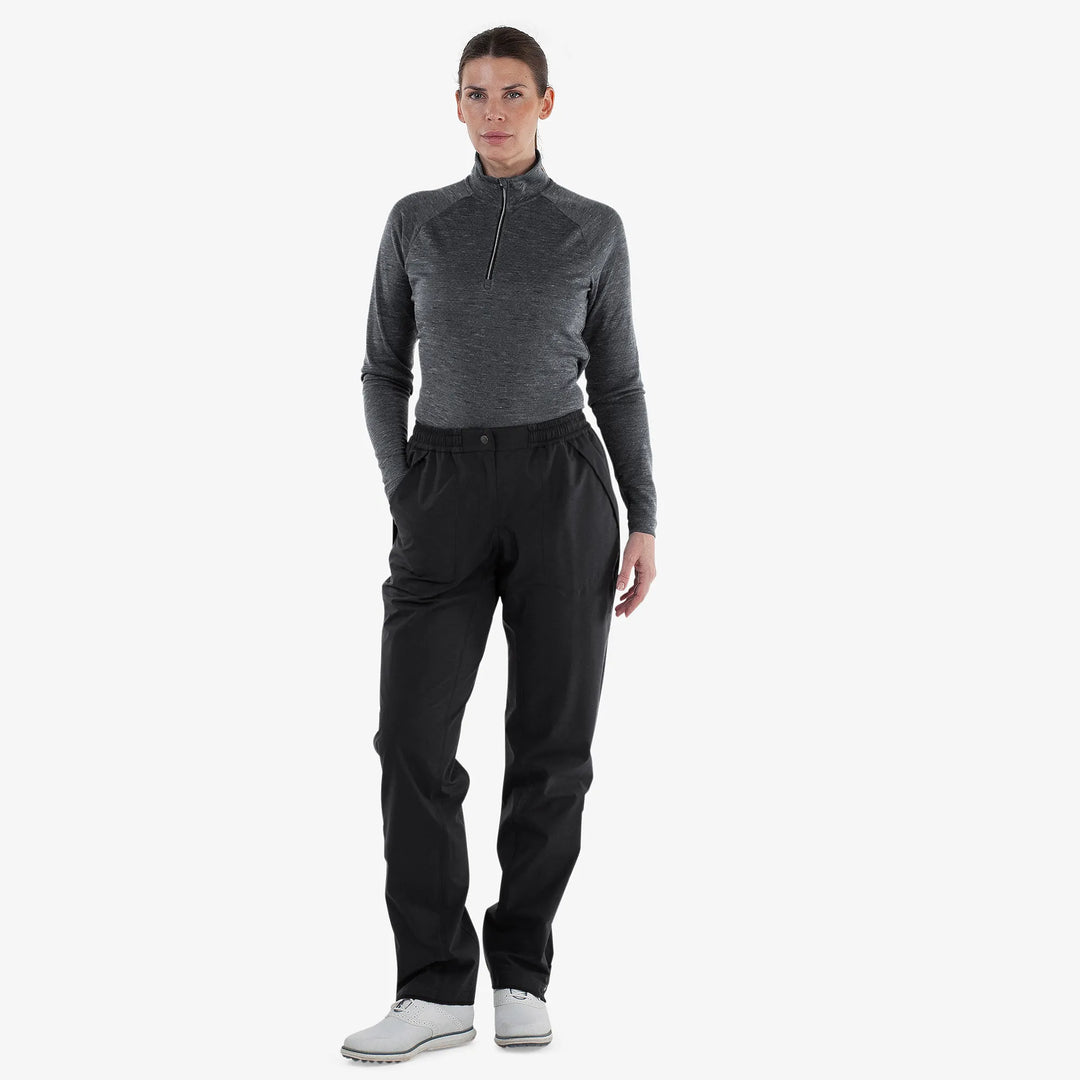 Angie is a Waterproof golf pants for Women in the color Black(2)