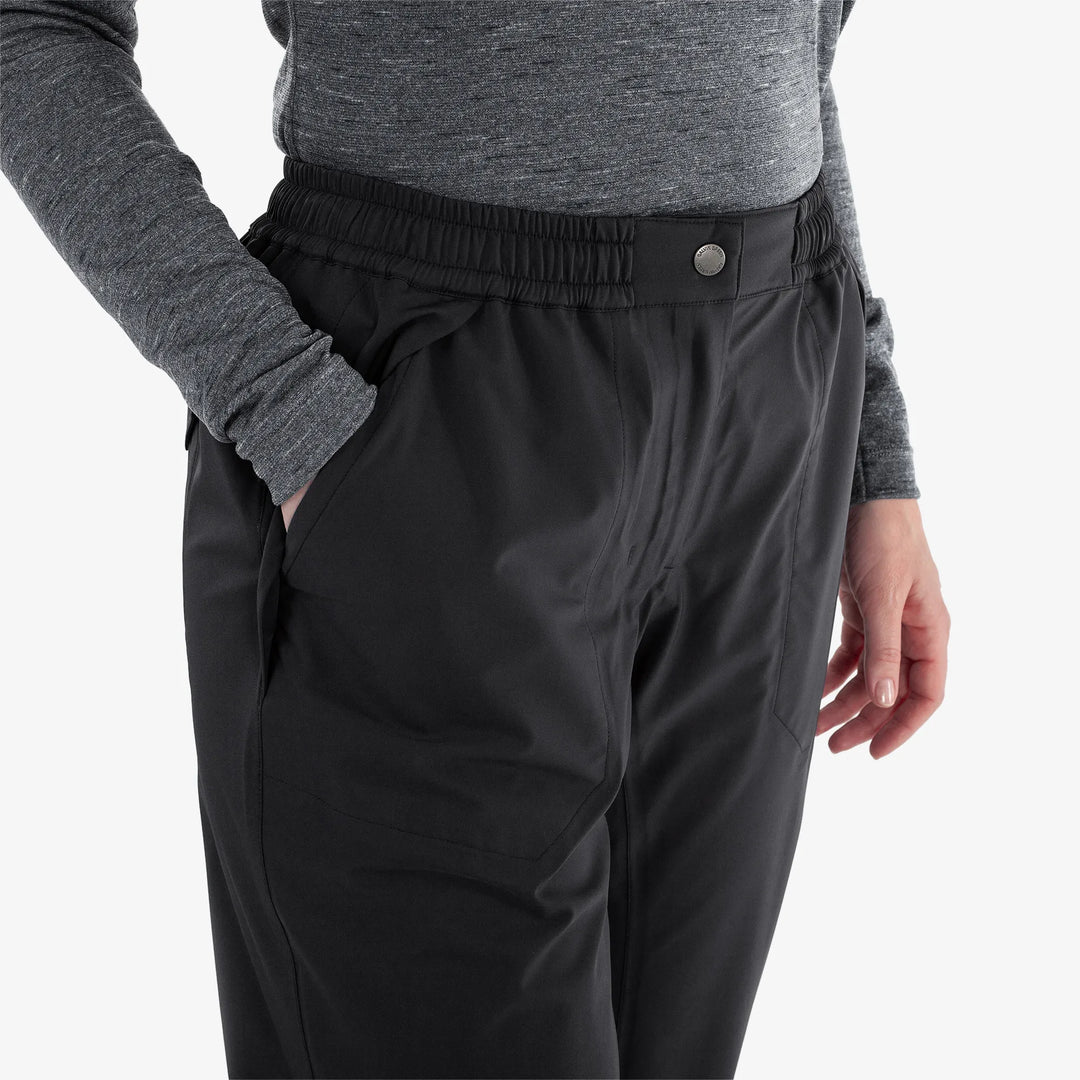 Angie is a Waterproof golf pants for Women in the color Black(4)
