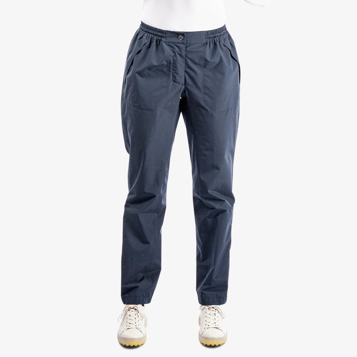 Anna is a Waterproof golf pants for Women in the color Navy(1)