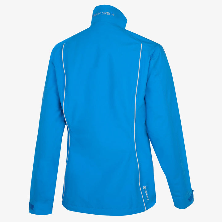 Anya is a Waterproof golf jacket for Women in the color Blue(10)
