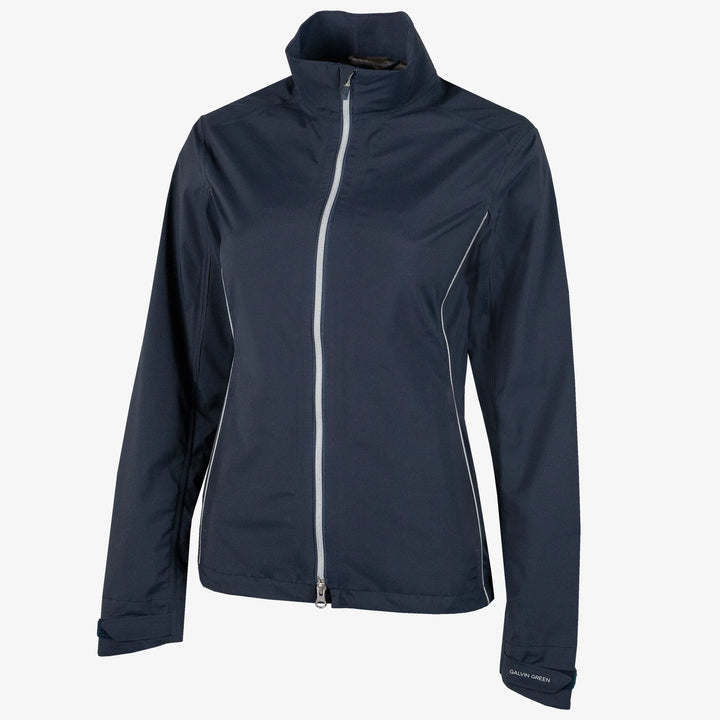 Anya is a Waterproof golf jacket for Women in the color Navy(0)