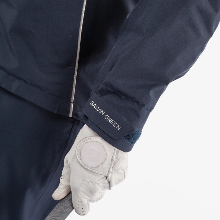 Anya is a Waterproof golf jacket for Women in the color Navy(4)