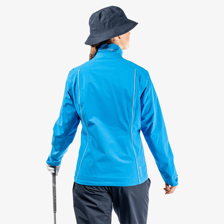 Anya is a Waterproof golf jacket for Women in the color Blue(6)