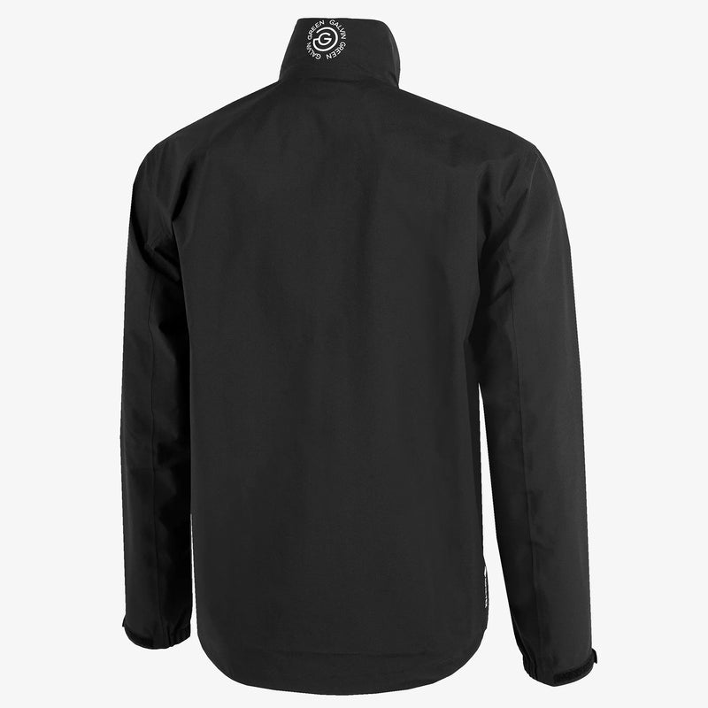 Apollo  is a Waterproof golf jacket for Men in the color Black/Sunny Lime(9)