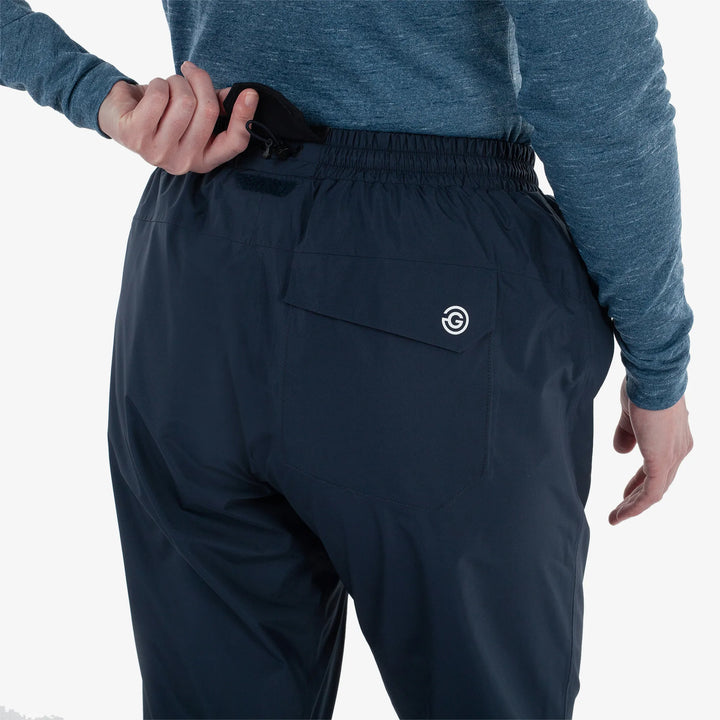 April is a Waterproof golf pants for Women in the color Navy(6)