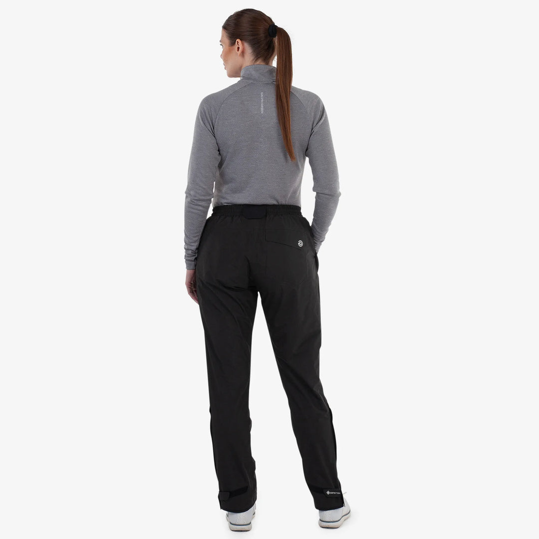 April is a Waterproof golf pants for Women in the color Black(6)