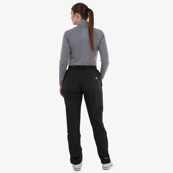 April is a Waterproof golf pants for Women in the color Black(6)