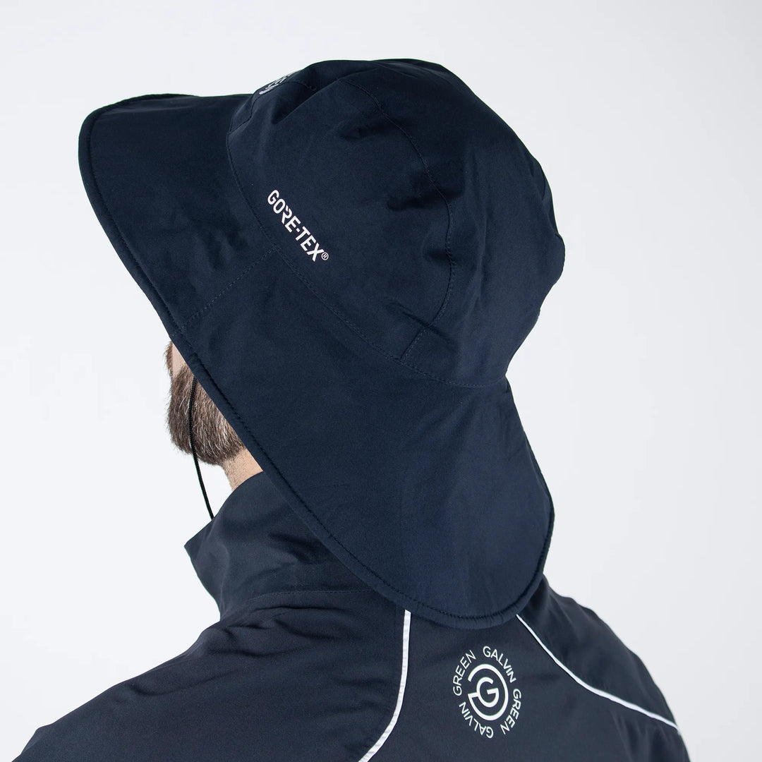 Aqua is a Waterproof hat in the color Navy(4)