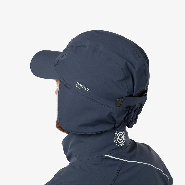 Archer is a Waterproof golf cap in the color Navy(3)