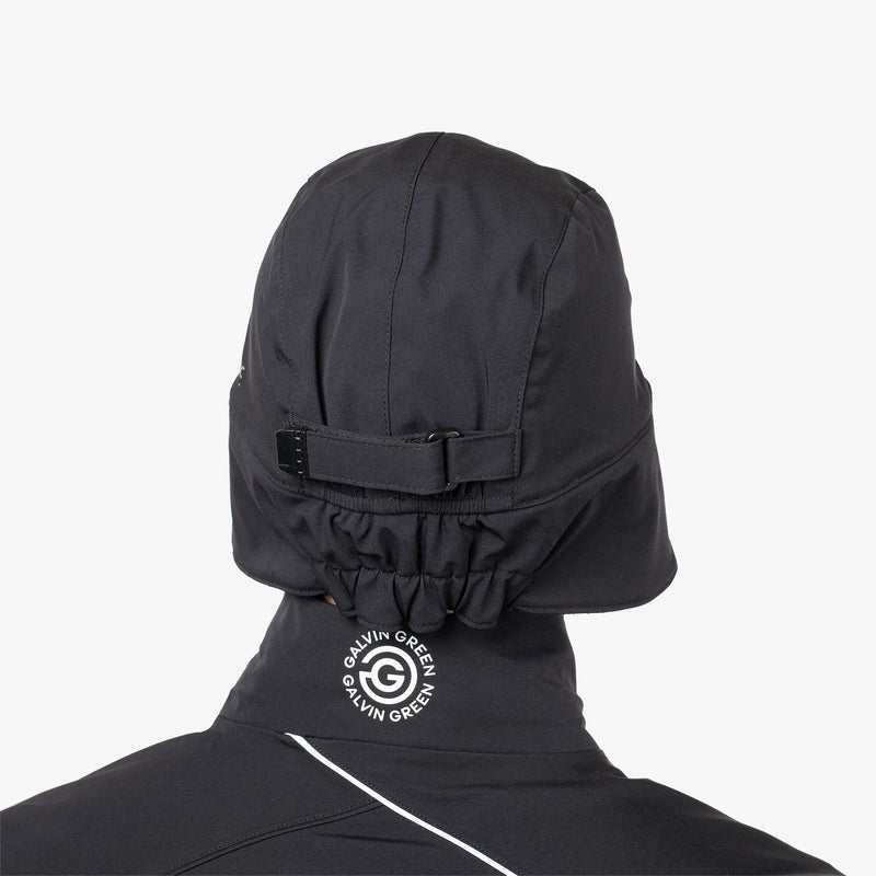 Archer is a Waterproof golf cap in the color Black(4)