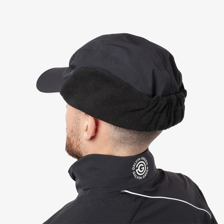 Archer is a Waterproof golf cap in the color Black(6)