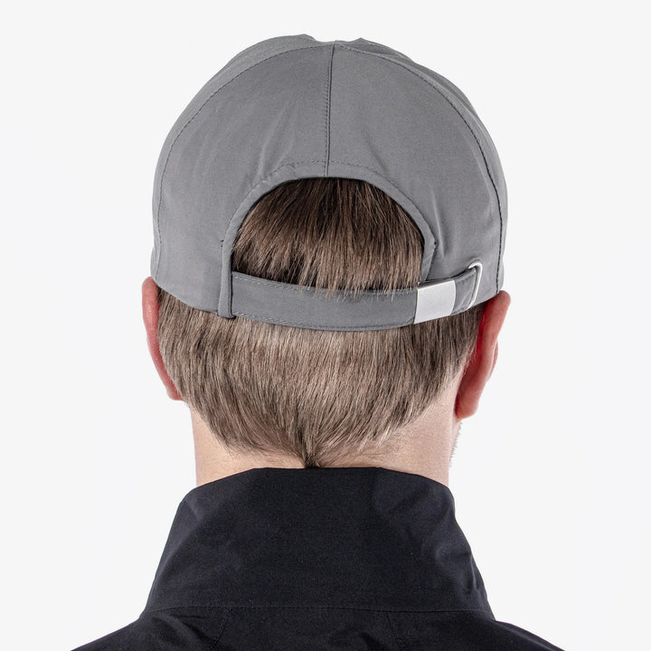 Argo is a Waterproof golf cap in the color Sharkskin(4)