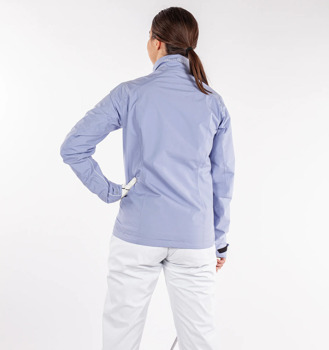 Arissa is a Waterproof golf jacket for Women in the color Sugar Coral(6)