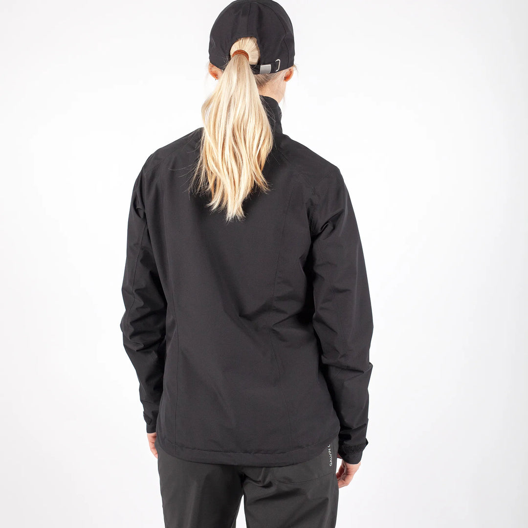 Arissa is a Waterproof golf jacket for Women in the color Black(5)