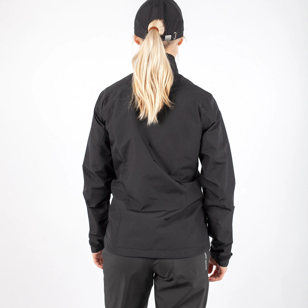 Arissa is a Waterproof golf jacket for Women in the color Black(6)