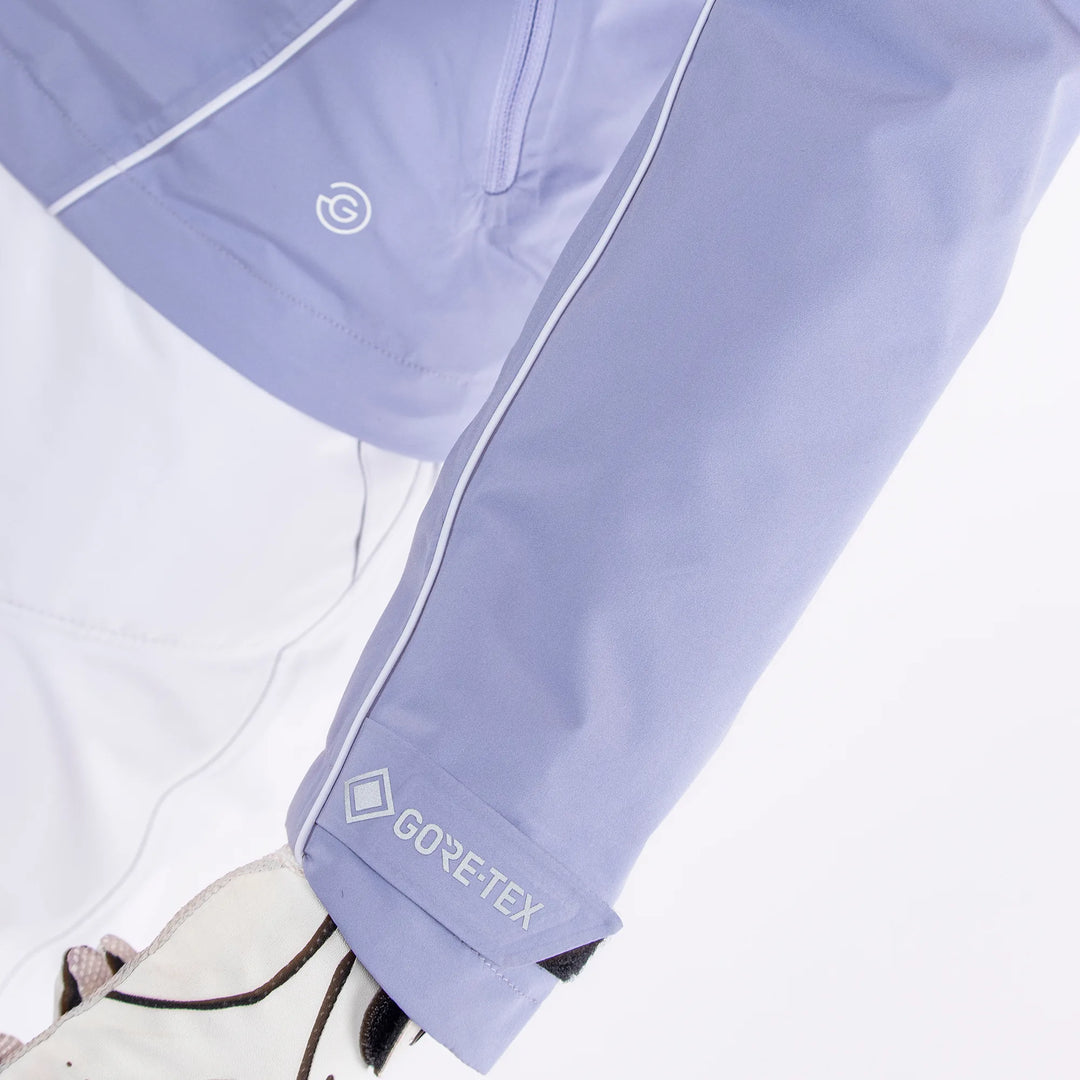 Arissa is a Waterproof golf jacket for Women in the color Sugar Coral(4)