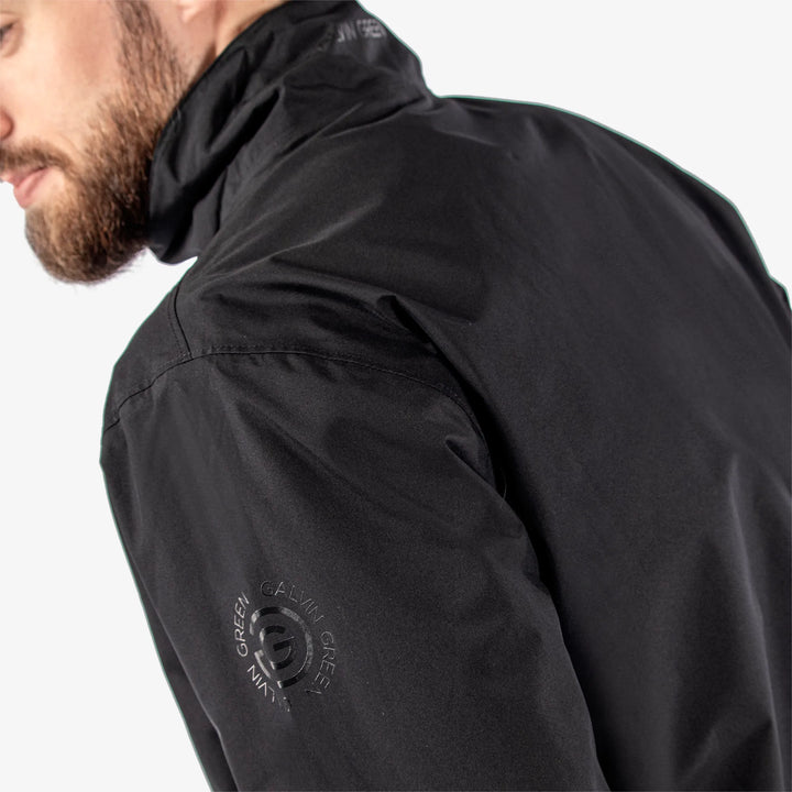 Arlie is a Waterproof golf jacket for Men in the color Black(6)