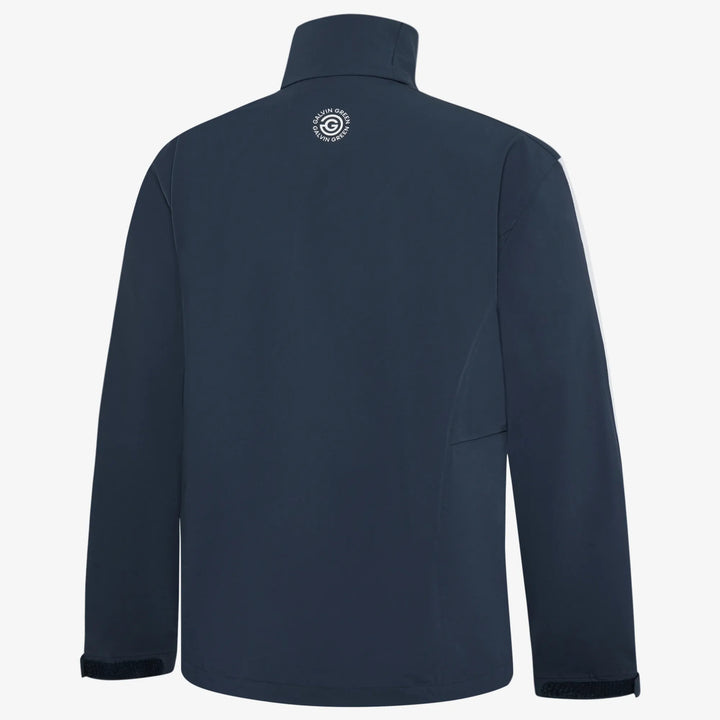 Arlo is a Waterproof Golf Jacket for Men in the color Navy/White(1)