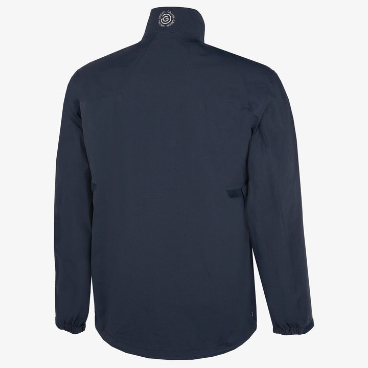 Armstrong is a Waterproof golf jacket for Men in the color Navy/Aqua/White(9)