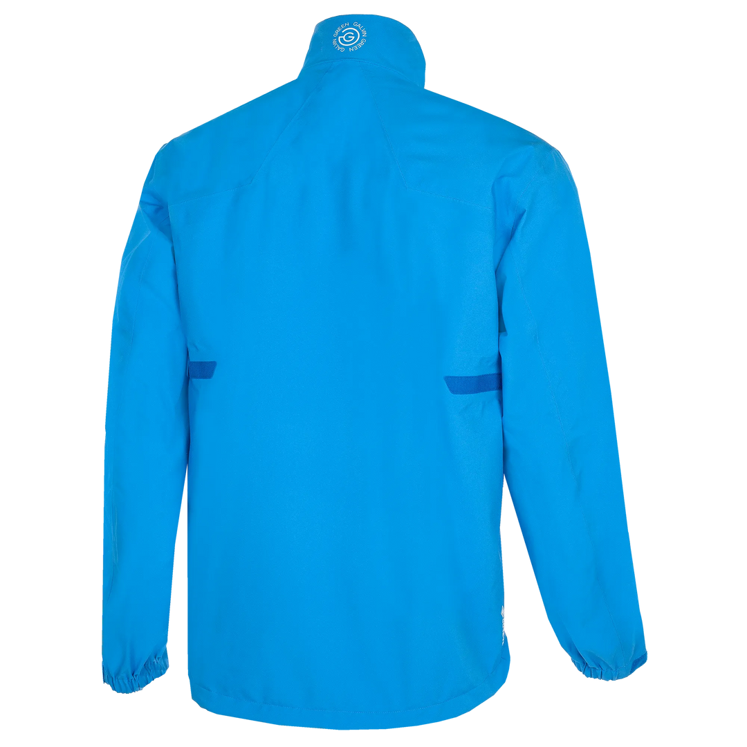 Armstrong is a Waterproof golf jacket for Men in the color Blue/Navy/White(10)