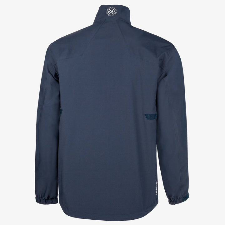 Armstrong is a Waterproof golf jacket for Men in the color Navy/Cool Grey/White(9)