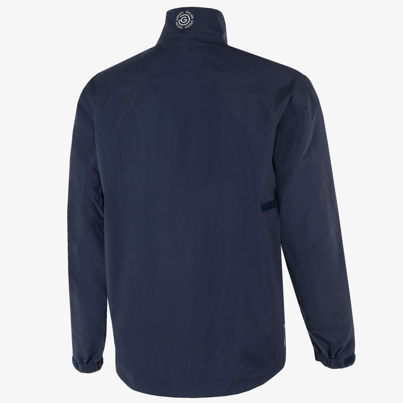 Armstrong solids is a Waterproof golf jacket for Men in the color Navy/White(7)