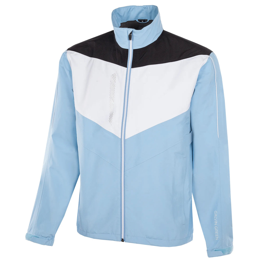 Armstrong is a Waterproof golf jacket for Men in the color Amazing Blue(0)