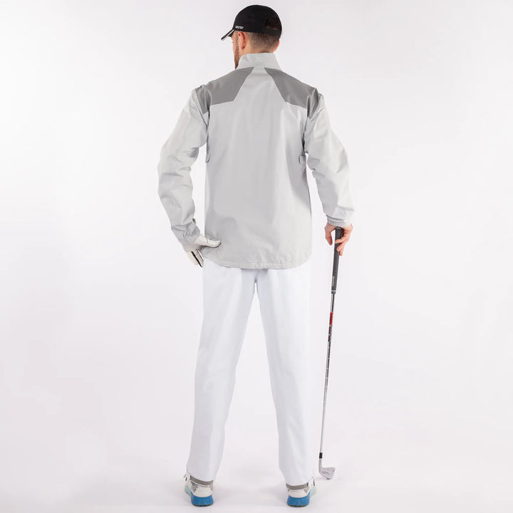 Armstrong is a Waterproof golf jacket for Men in the color Cool Grey(8)