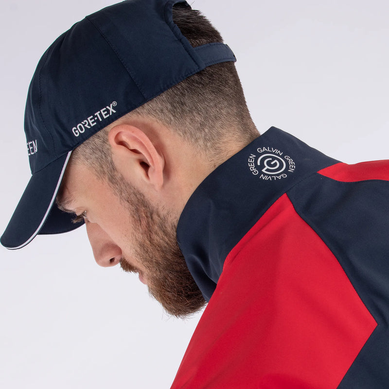 Armstrong is a Waterproof golf jacket for Men in the color Navy(8)
