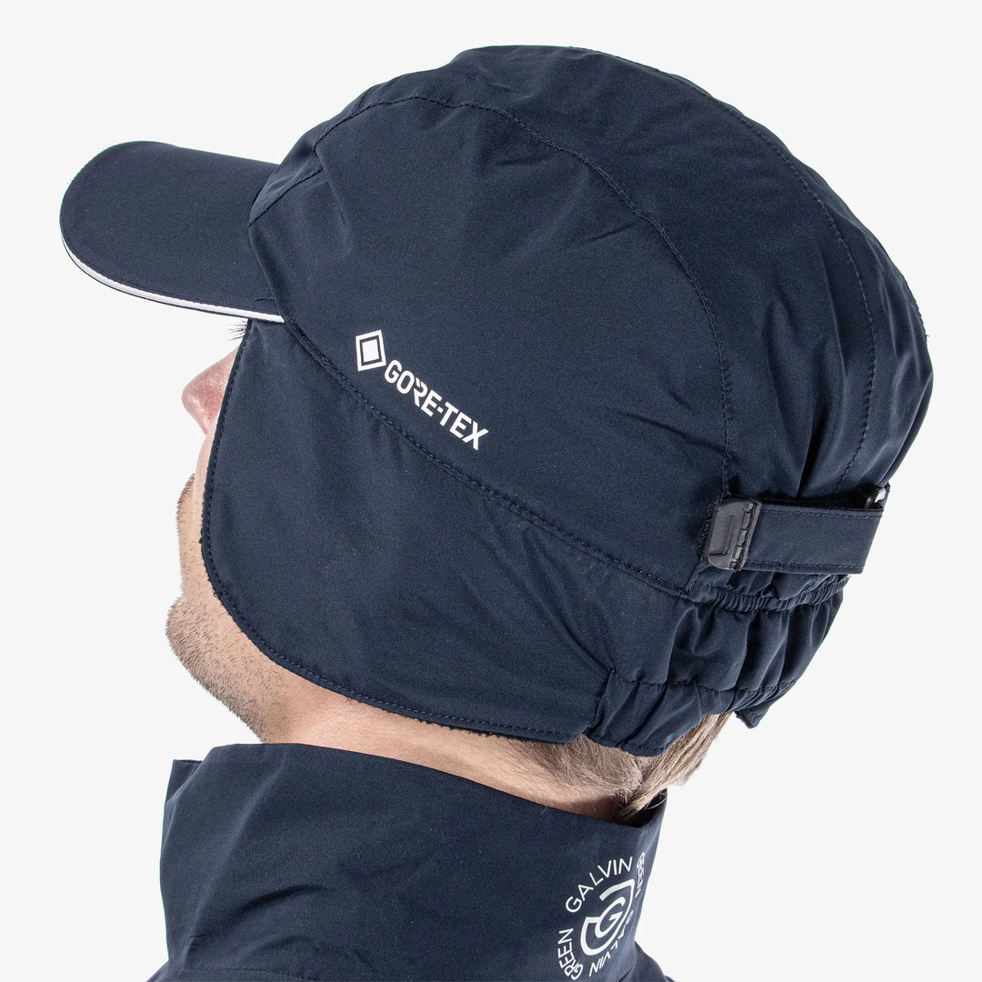 Arnie is a Waterproof golf cap in the color Navy(4)